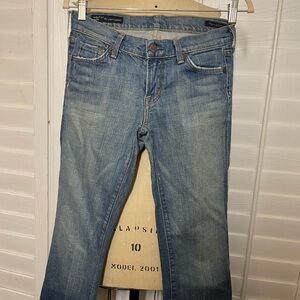 Citizens Of Humanity Light Blue Straight Leg Jeans